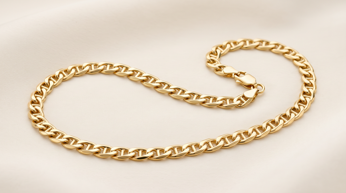 Złoty naszyjnik Mariana Gucci - zdjęcie produktu